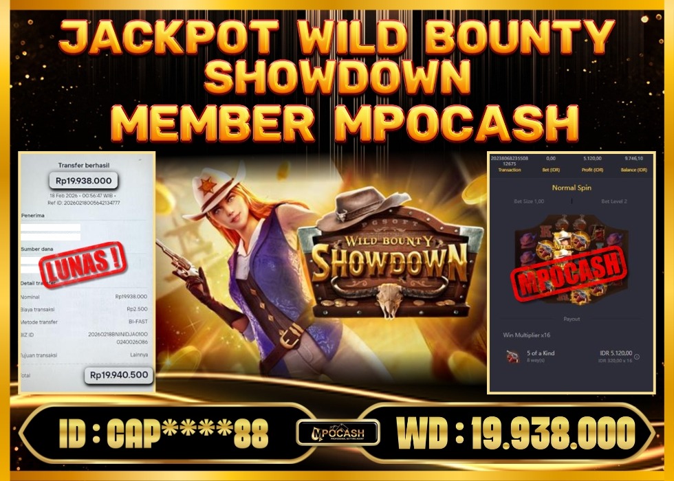 MPOCASH JACKPOT WILD BOUNTY SHOWDOWN